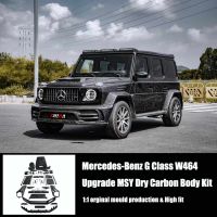 Mercedes-Benz G Class G63 W464 W464A Upgrade to Mansory Forged Dry Carbon Fiber Body Kit