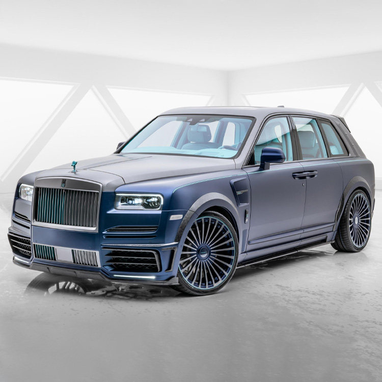 Rolls-Royce Cullinan modified Mansory body kit