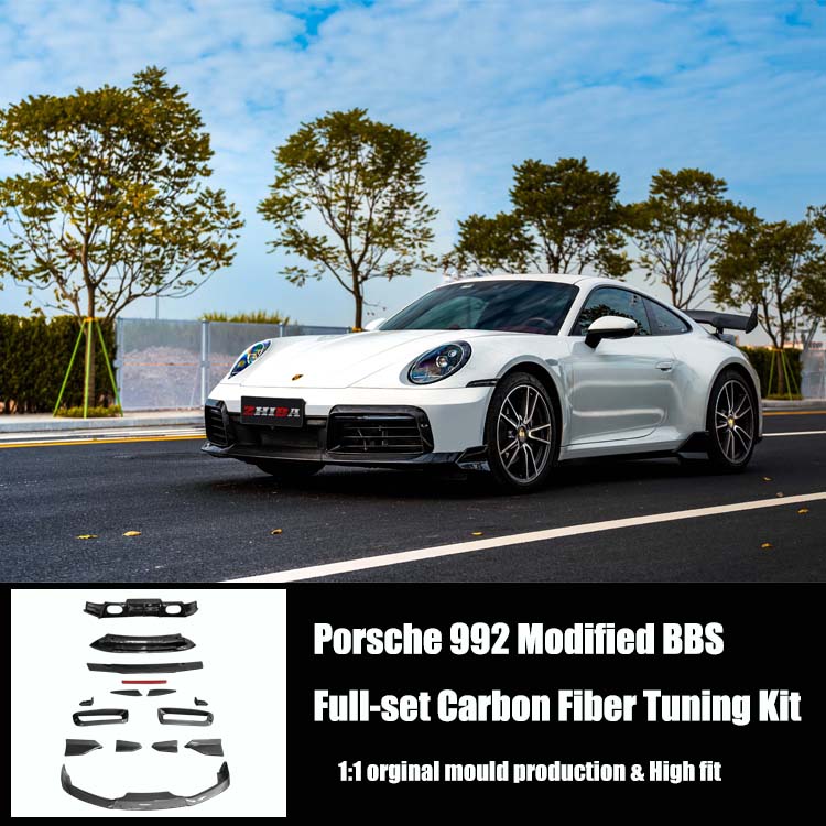 Porsche 992 Modified BBS Dry Carbon Fiber Tuning Kit