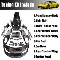 Porsche 911 992 Modified TOP Stinger Full-set Dry Carbon Fiber Tuning Kit