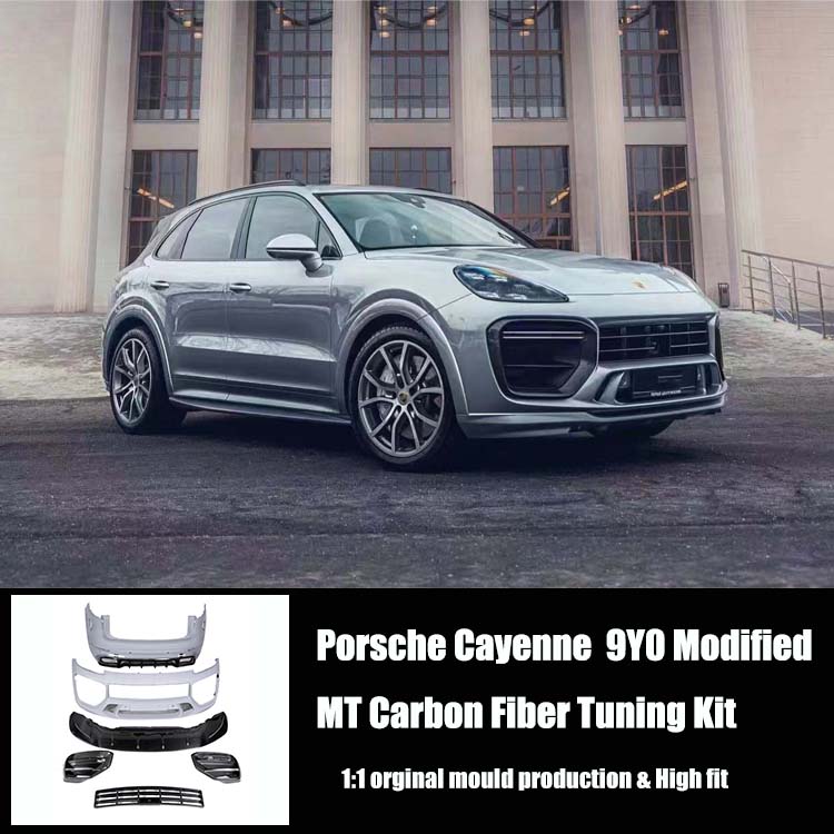 Porsche Cayenne 9Y0 Modified MT Carbon Fiber Tuning Kit