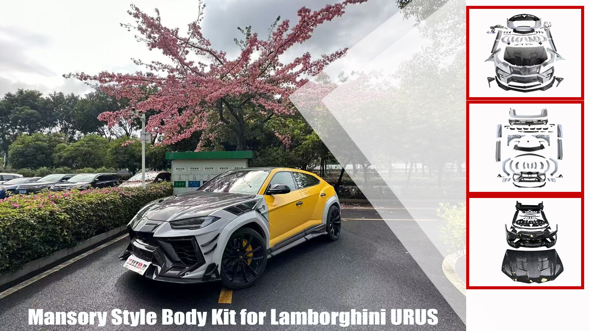 Carbon Fiber Body Kit for Lamborghini Urus 