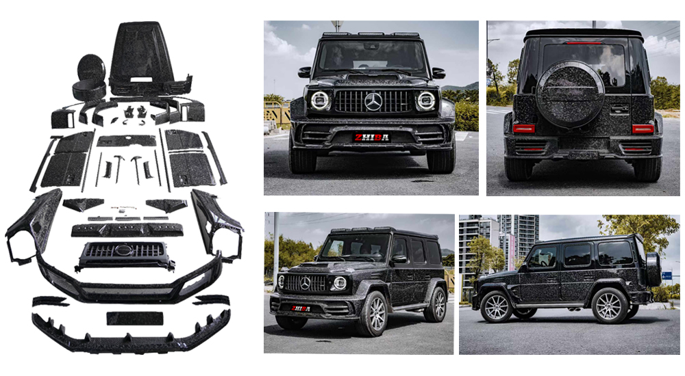 As long as you provide the customized products data,factory will made the high quality finished products you want.Dry carbon,wet carbon,forged pattern,carbon fiber pattern to choose from 