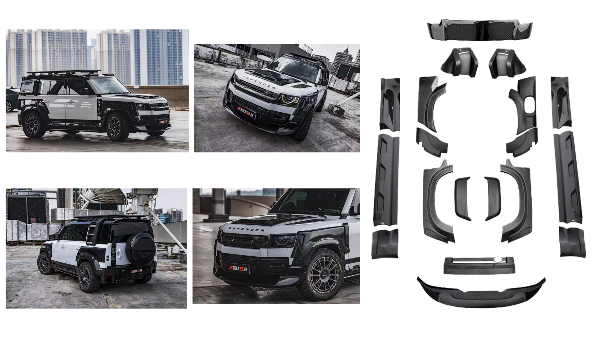 As long as you provide the customized products data,factory will made the high quality finished products you want. Dry carbon,wet carbon,PP materials to choose from customazied