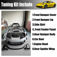 Porsche 911 992 Upgrade GT3RS Dry Carbon Fiber Body Kit