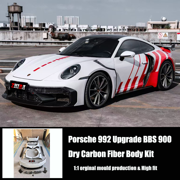 Porsche 992 Upgrade BBS 900 Dry Carbon Fiber Body Kit